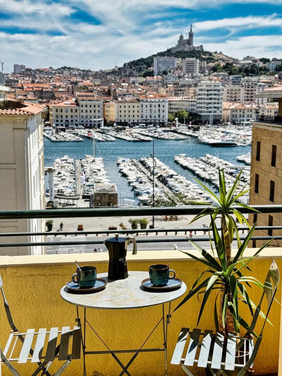 Vue Incroyable & Confort Au Vieux Port 4 Personnes Marseille Extérieur photo