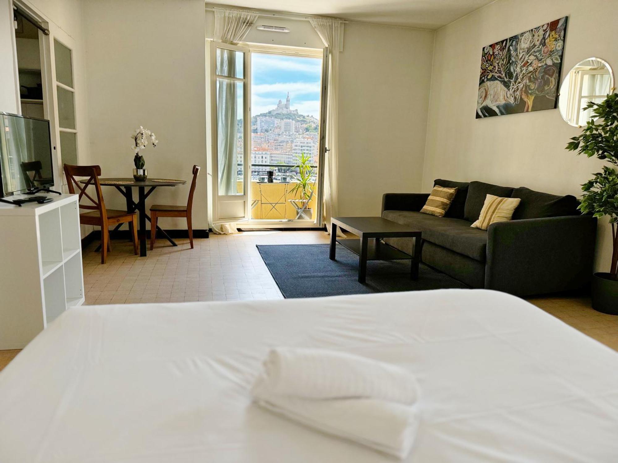 Vue Incroyable & Confort Au Vieux Port 4 Personnes Marseille Extérieur photo