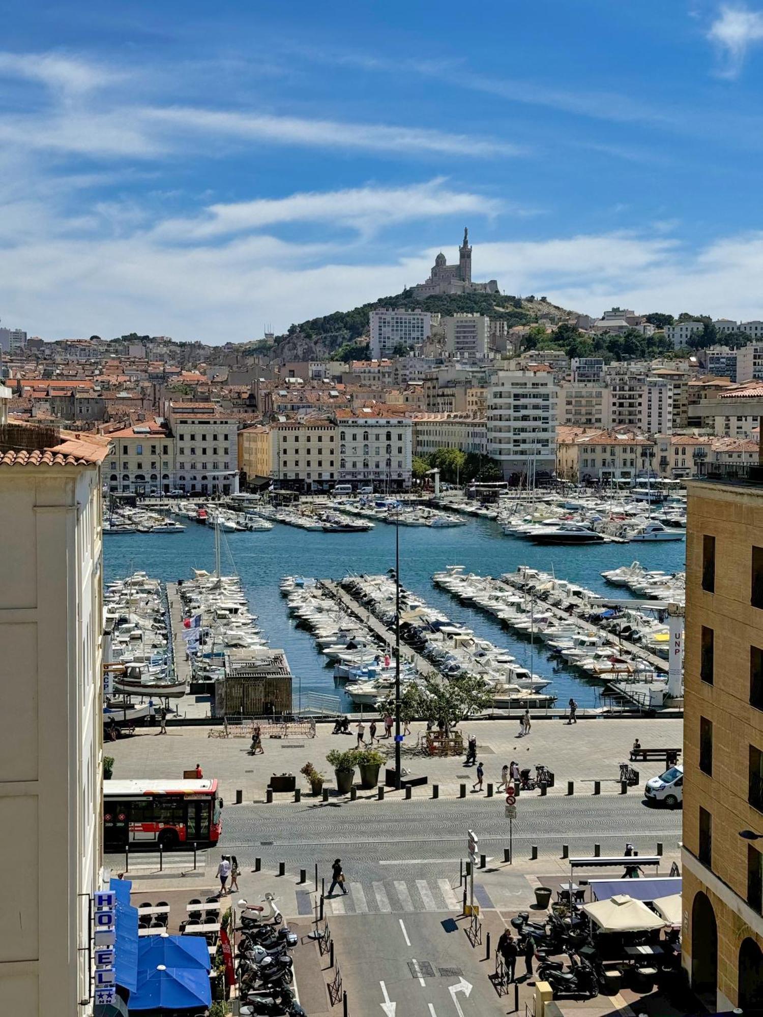 Vue Incroyable & Confort Au Vieux Port 4 Personnes Marseille Extérieur photo